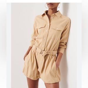 NWOT Derek Lam 10 Crosby Zuma Romper Size 4